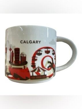 Starbucks YOU ARE HERE Calgary 14oz Ceramic Mug